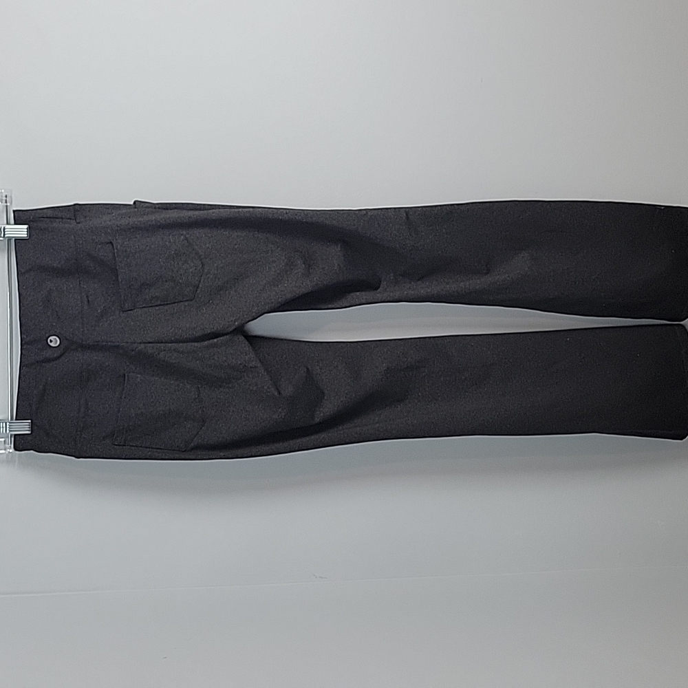 IUGA charcoal gray pull on yoga bootcut dress pants 4 pockets size small - Picture 5 of 7